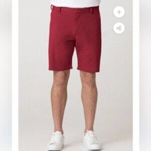 NWT Swet Tailor Men's Red Everyday Chino Short Size 31